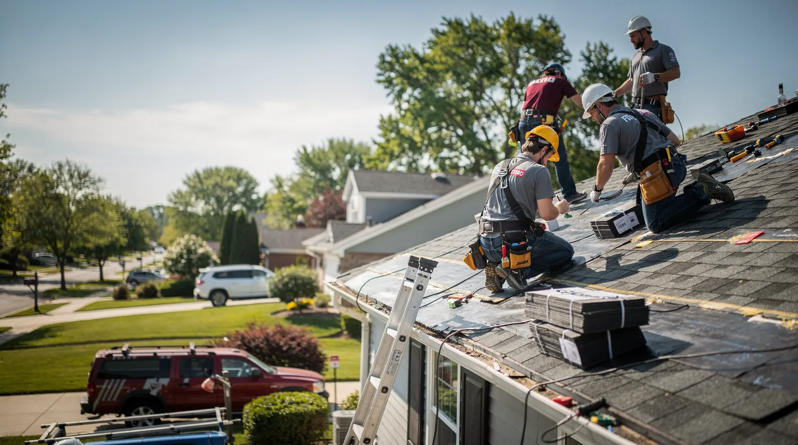 Roof Repair in Mossville, IL around you